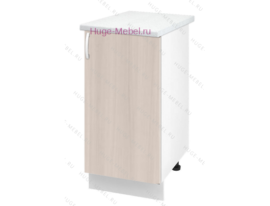 Шкаф кухонный нижний 400 Дина (шимо светлый)