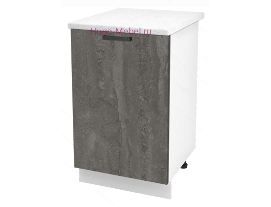 Шкаф кухонный нижний 600 Пасаденна Ф105 (железный камень)