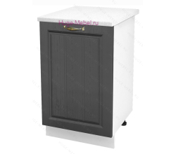 Шкаф кухонный нижний 500 Мария (графит)