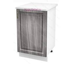 Шкаф кухонный нижний 600 Юлия Ф105 (сандал серый)