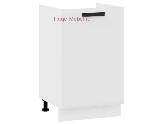 Кухонный шкаф под мойку 500 Призма (белый супермат)