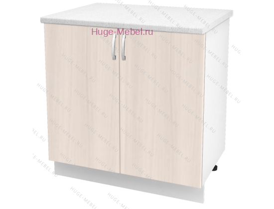 Шкаф кухонный нижний 800 Дина (шимо светлый)