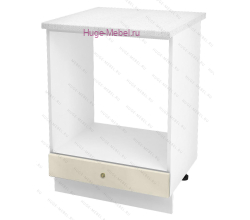 Шкаф кухонный под духовку напольный 600 Модена (дуб ваниль)