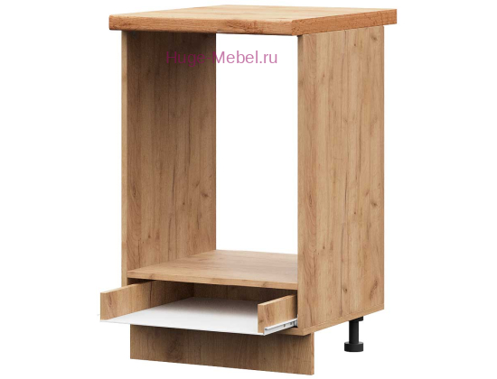 Корпус кухонного шкафа под духовку 450 ПВ (дуб крафт)