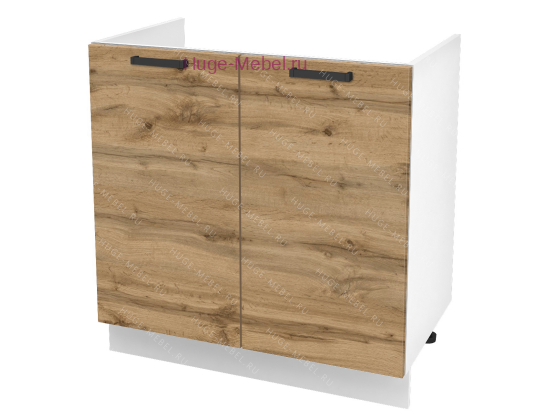 Кухонный шкаф под мойку 800 Пасаденна (дуб вотан)