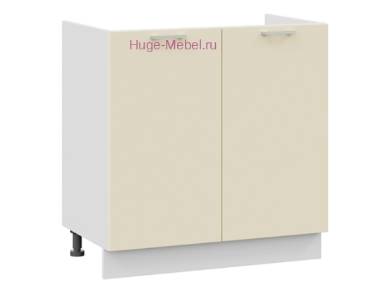 Кухонный шкаф под мойку 800 Катрин (крем)