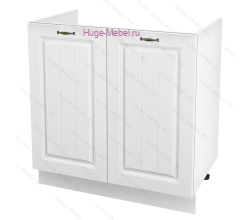 Кухонный шкаф под мойку 800 Мария (белый)