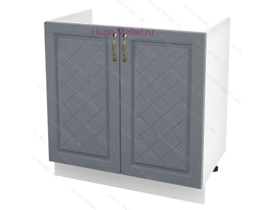 Кухонный шкаф под мойку 800 Модена (дуб серый)