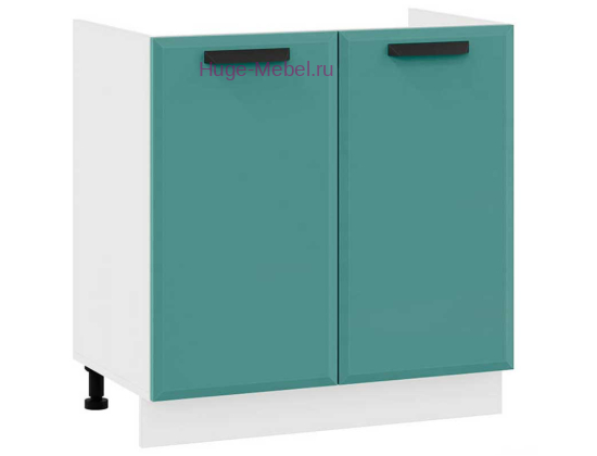 Кухонный шкаф под мойку 800 Призма (бриз супермат)