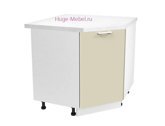 Шкаф кухонный угловой нижний 850 Катрин (крем)