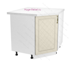 Шкаф кухонный угловой нижний 857 Модена (дуб ваниль)