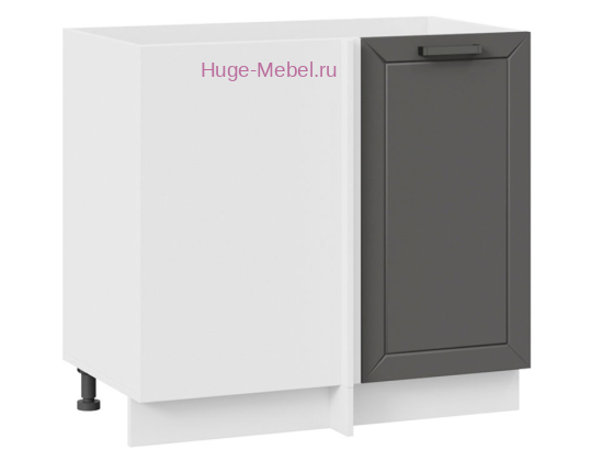 Шкаф кухонный угловой нижний 1000 Альфа (вулкан)