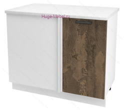 Шкаф кухонный угловой нижний 1000 Пасаденна (ржавый камень)