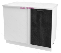 Шкаф кухонный угловой нижний 1000 Пасаденна (угольный камень)