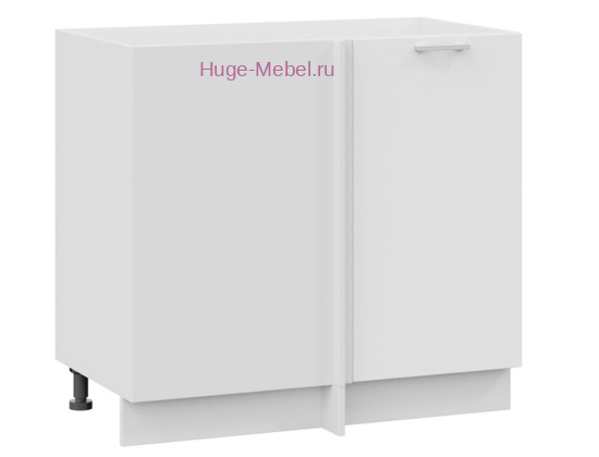Шкаф кухонный угловой нижний 1000 Катрин (софт вайт)