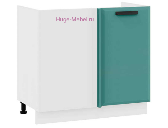 Шкаф кухонный угловой нижний 1000 Призма (бриз супермат)