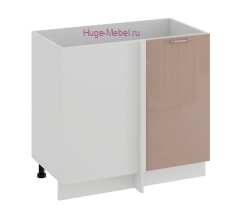 Шкаф кухонный угловой нижний 1000 Ксения (кофе с молоком)