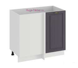 Шкаф кухонный угловой нижний 1000 Мария (графит)