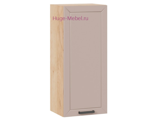 Кухонный шкаф верхний высокий 400 Альфа (латте) корпус крафт