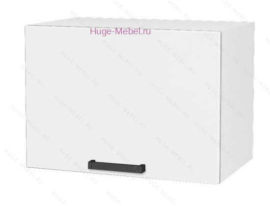 Антресольный кухонный шкаф верхний 400 Пасаденна (белый бриллиант)