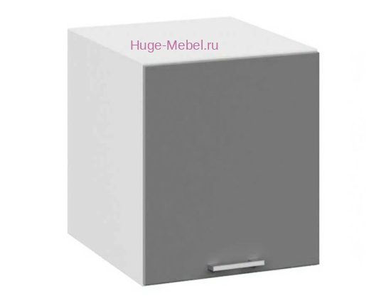 Горизонтальный кухонный шкаф высокий 400 Катрин (софт графит)