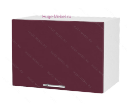 Горизонтальный кухонный шкаф верхний 500 Ксения (бордо)