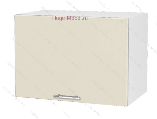 Антресольный кухонный шкаф верхний 400 Ксения (ваниль)