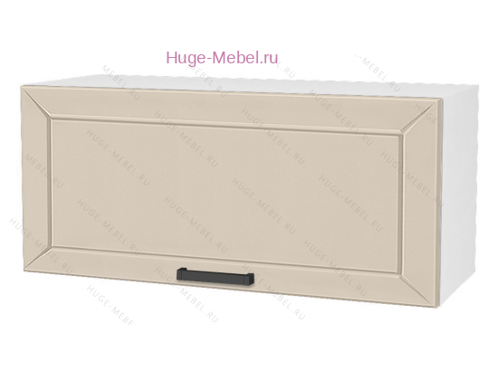 Антресольный кухонный шкаф верхний 800 Альфа (брюле)