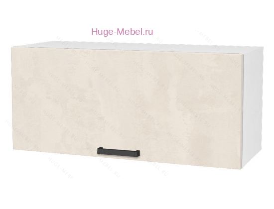 Горизонтальный кухонный шкаф верхний 800 Пасаденна (шелковый камень)