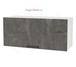 Горизонтальный кухонный шкаф верхний 800 Пасаденна (железный камень)