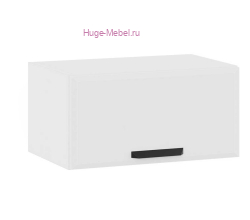 Горизонтальный кухонный шкаф верхний 800 Призма (белый супермат)