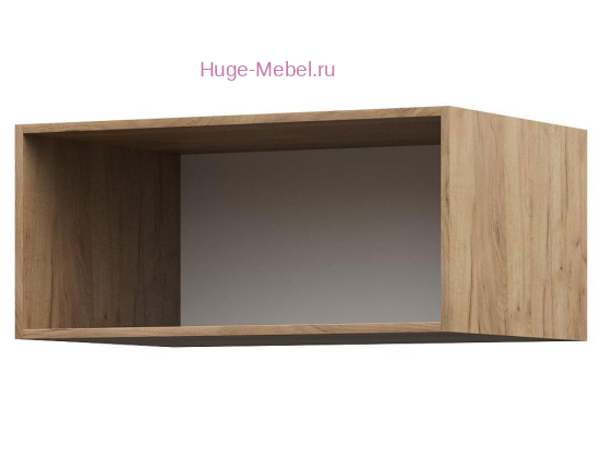 Корпус антресольного кухонного шкафа 800х360 (дуб крафт)