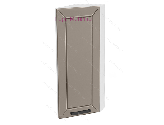 Торцевой шкаф кухонный верхний подвесной 300 Альфа (латте)
