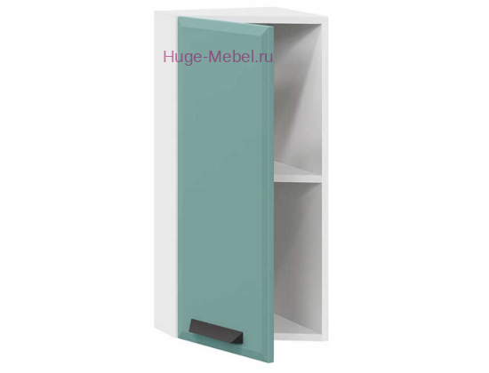 Торцевой шкаф кухонный верхний подвесной 300 Призма (бриз супермат)