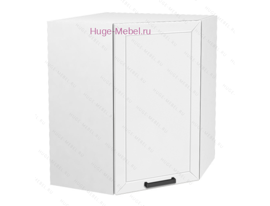 Угловой кухонный шкаф верхний 600 Альфа (белый)
