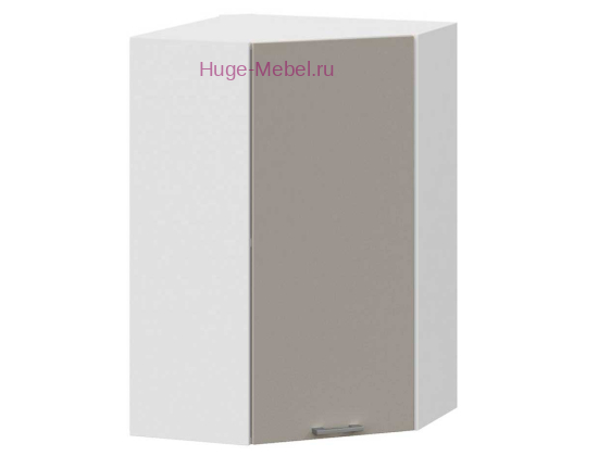 Угловой кухонный шкаф верхний высокий 600 Катрин (циркон)