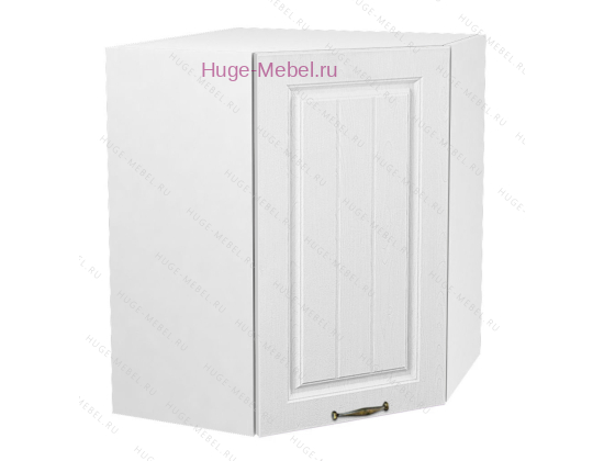 Угловой кухонный шкаф верхний 600 Мария (белый)