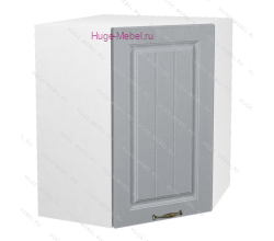 Угловой кухонный шкаф верхний 600 Мария (сталь)