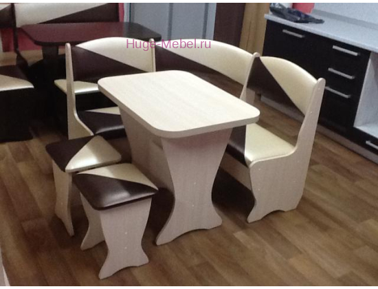 Кухонный уголок "Успех 1 дуб"