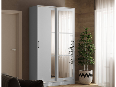 Шкаф-купе "Стиль-2 1200" белый