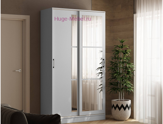 Шкаф-купе "Стиль-2 1200" белый