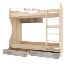 Кровать 2-х ярусная "Колибри Лофт"