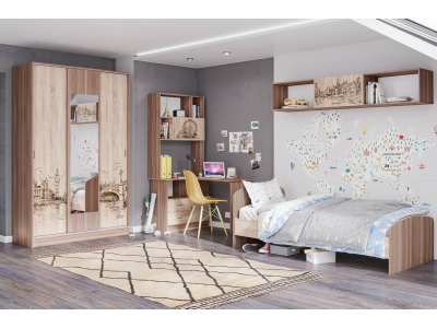 Мебель для детской комнаты "Орион К4" Мебель для детской комнаты "Орион К4"
