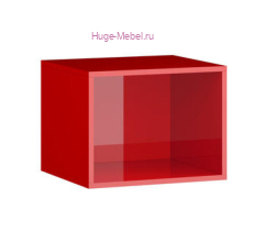 Милан Куб красный матовый