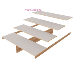 Настил из ЛДСП 140х200 ТЭКС