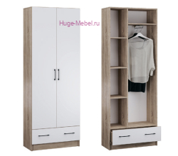 Узкий шкаф с ящиком "Денвер"