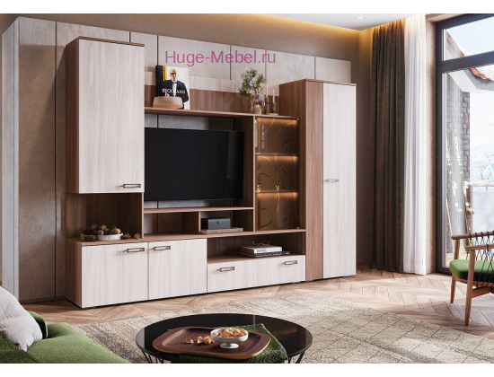 Гостиная Сиенна ясень