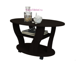 Стол журнальный "Статус-2 венге"