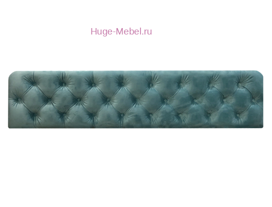 Мягкая спинка для детской кровати МС-02 зеленая