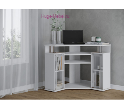 Угловая тумба ТВ 044 2у белая